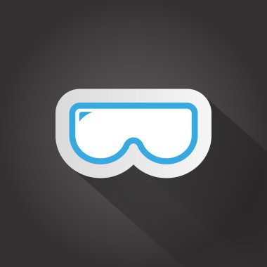Tüplü maske web simgesi