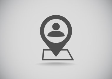 Simge kişi düğmesini