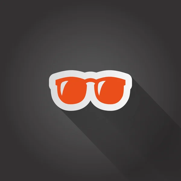 Gözlük web simgesi — Stok Vektör