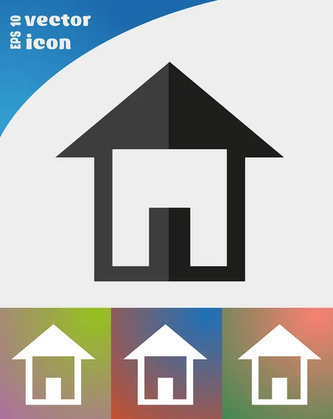 Home web icon — Stock Vector