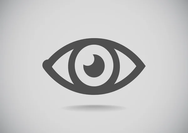 Icona web occhio — Vettoriale Stock