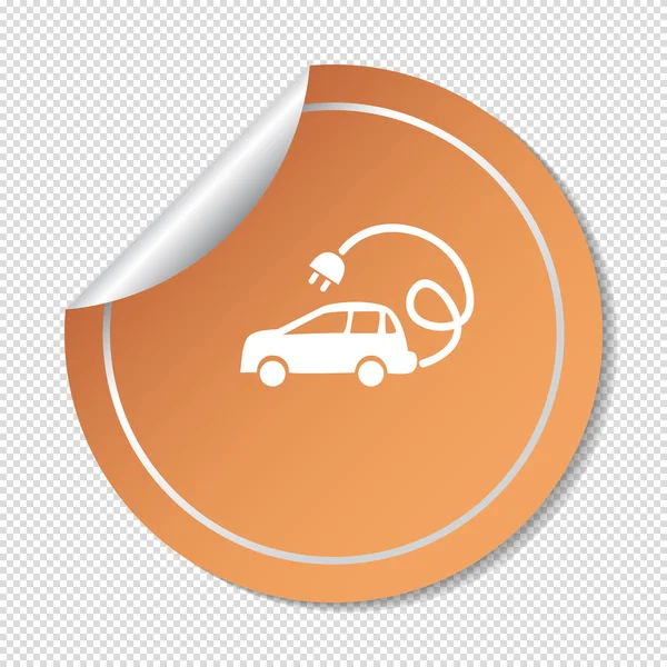 Car web icon — Stock Vector