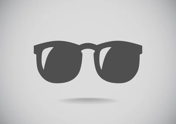 Icône web lunettes — Image vectorielle