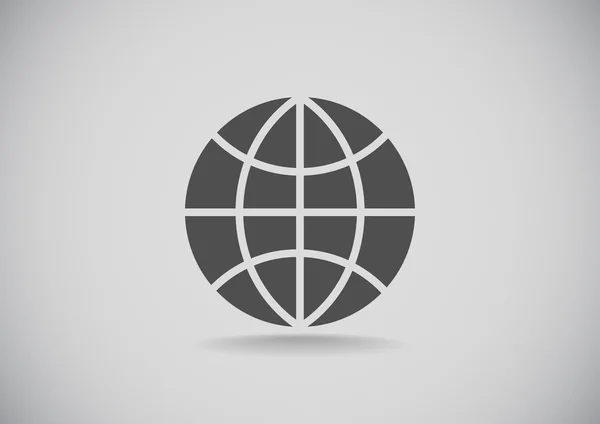 地球 web 图标 — 图库矢量图片
