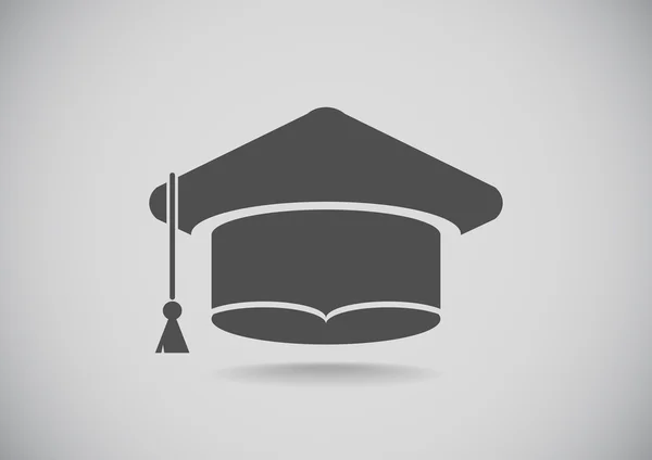 Student graduacyjnej kapelusz — Wektor stockowy