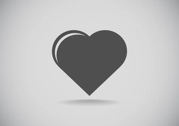 Εικονίδιο web καρδιά — Διανυσματικό Αρχείο