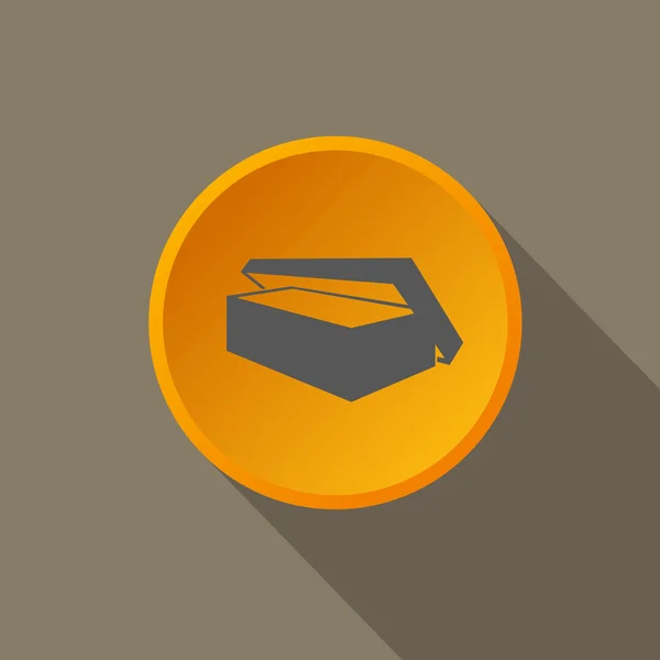 Ikoni laatikko, oranssi — vektorikuva