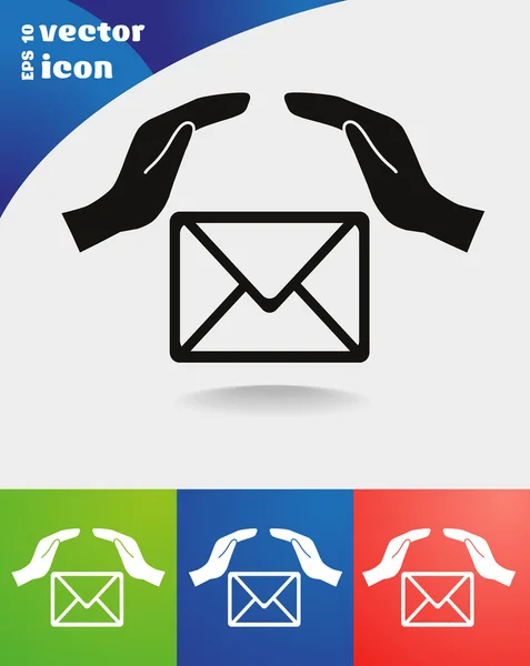 Email web Icône — Image vectorielle