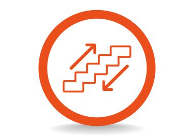 merdiven, web simgesi.