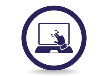 dokunmatik işlemi, web simgesi.