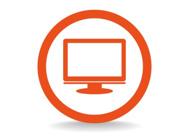 monitör web simgesi