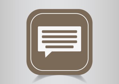 konuşma web simgesi