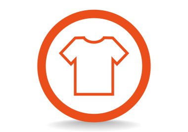basit t-shirt simgesi
