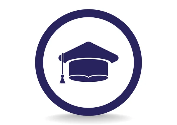 Student graduation hat — Stock Vector