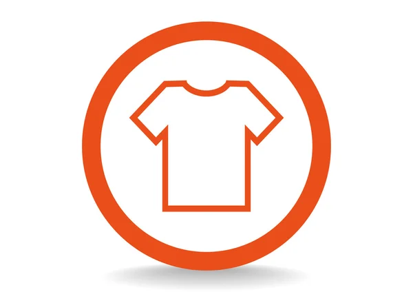 Simple T-shirt icon — Stock Vector