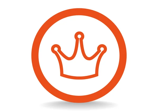 Crown VIP sign web icon — Stock Vector