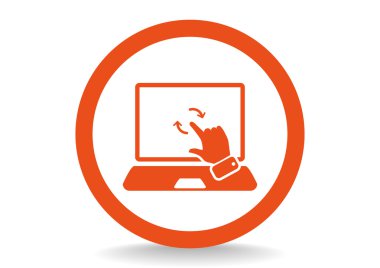 dokunmatik işlemi, web simgesi.