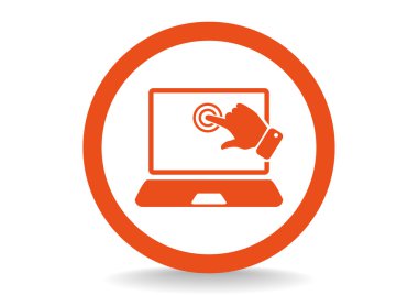 dokunmatik işlemi, web simgesi.