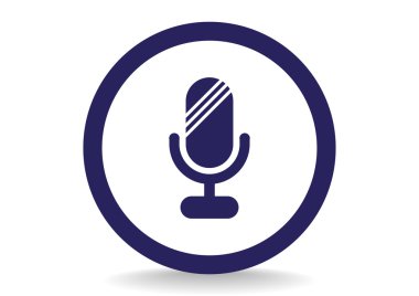 mikrofon web simgesi