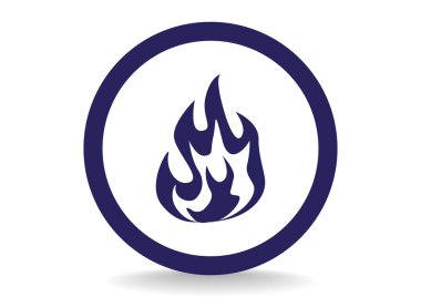 Yangın alevleri simgesi