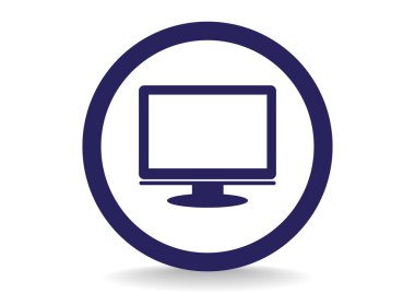 monitör web simgesi