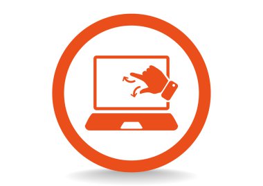 dokunmatik işlemi, web simgesi.