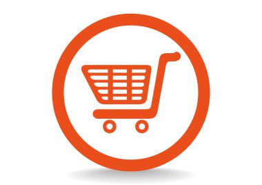 alışveriş sepeti web simgesi