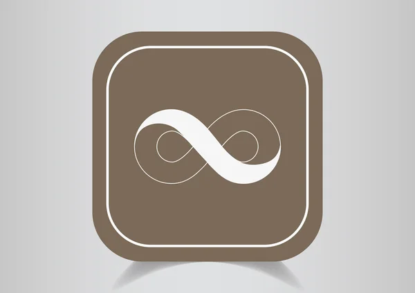 Infinity sign icon — Stock Vector