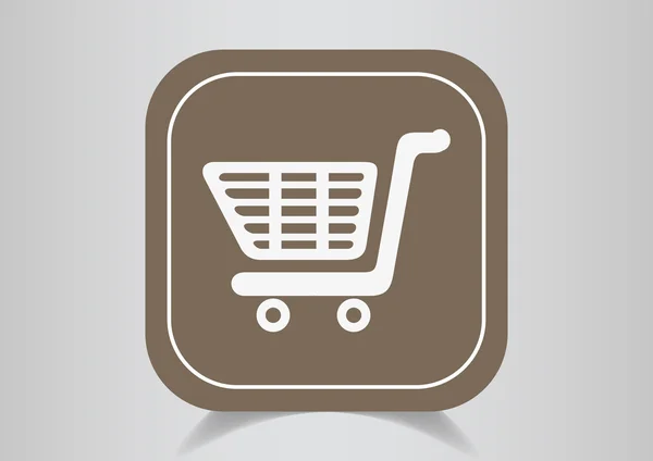 Carro de compras icono web — Archivo Imágenes Vectoriales