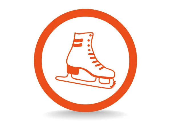 Skates, web icon — Stock Vector