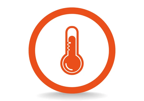 Ikony WWW temperatury — Wektor stockowy