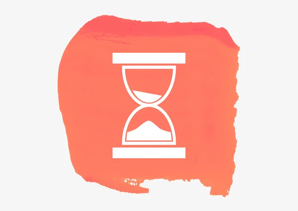 Reloj de arena icono web — Vector de stock