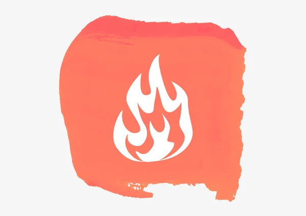 Fire flames icon — Stock Vector