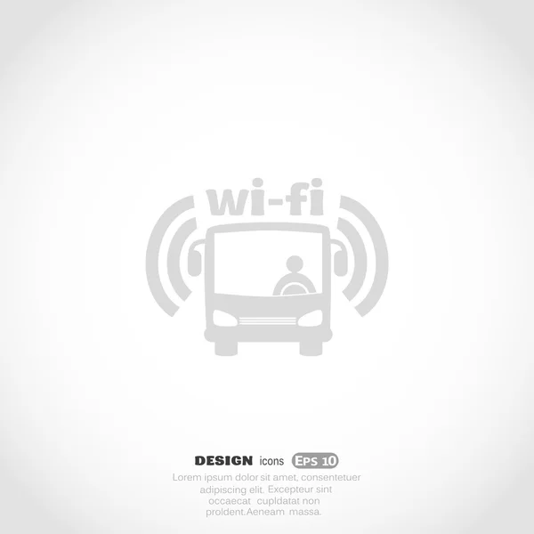 Ref-bus wi-fi — стоковый вектор