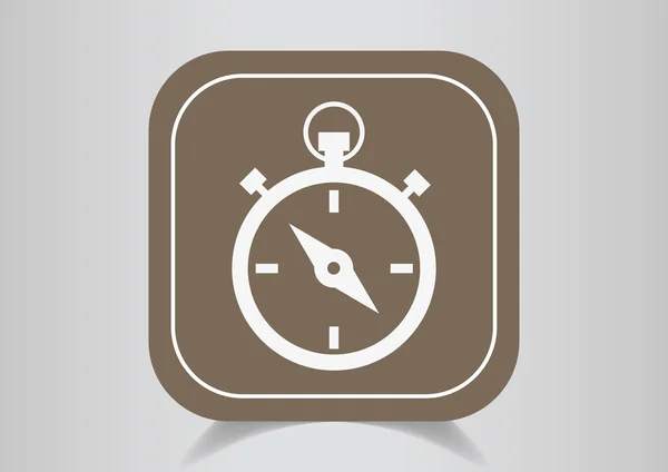 Kronometre web simgesi — Stok Vektör