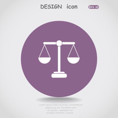 ölçekler, web simgesi.