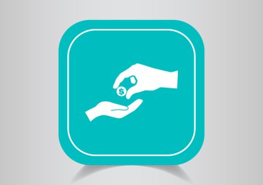 sadaka, web simgesi vermek