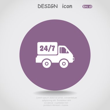 Eve teslim web simgesi