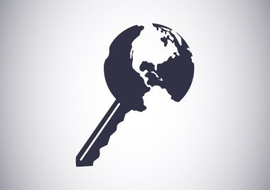 Küre anahtar simgesi