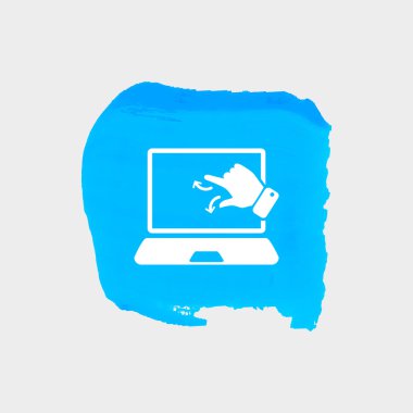 dokunmatik işlemi, web simgesi.