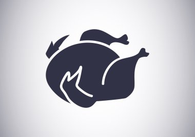 ızgara tavuk simgesi