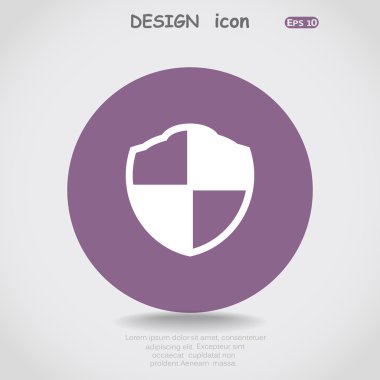 kalkan koruma web simge iz