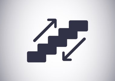 merdiven, web simgesi.