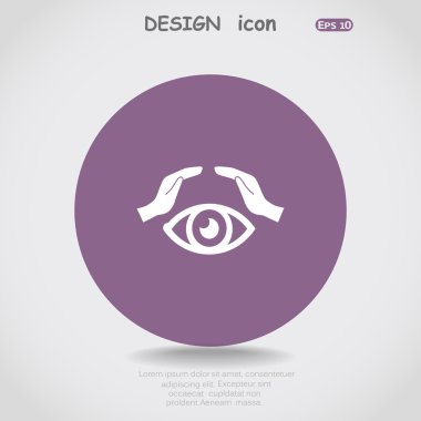 Göz el simgesi