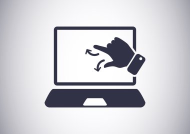 dokunmatik işlemi, web simgesi.