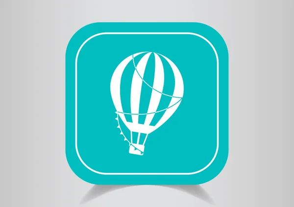 Ballon Web-Ikone. — Stockvektor
