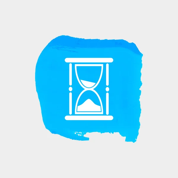 Reloj de arena icono web — Vector de stock