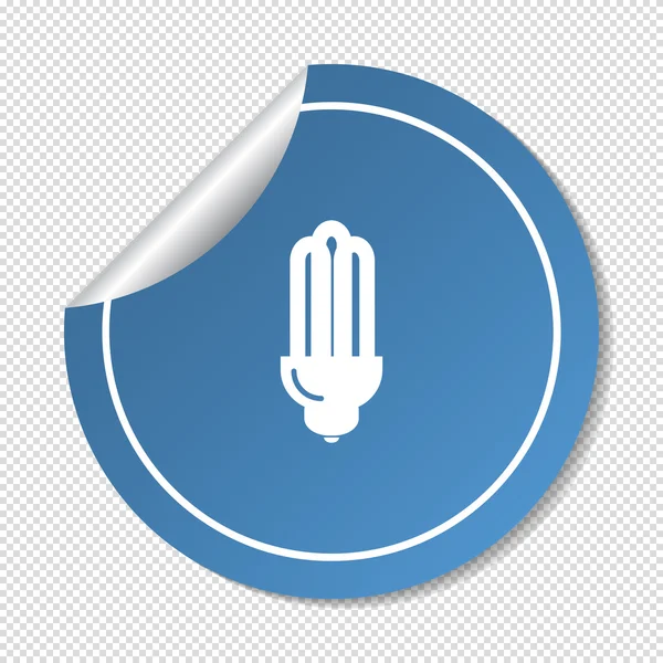 Icono web de lámpara económica — Archivo Imágenes Vectoriales