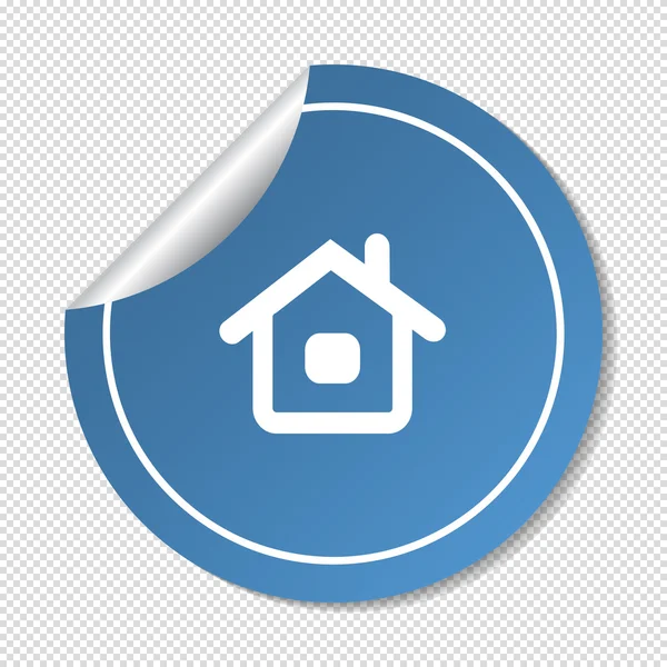 Home web icon. — Stock Vector