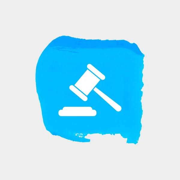 Law web icon — Stock Vector